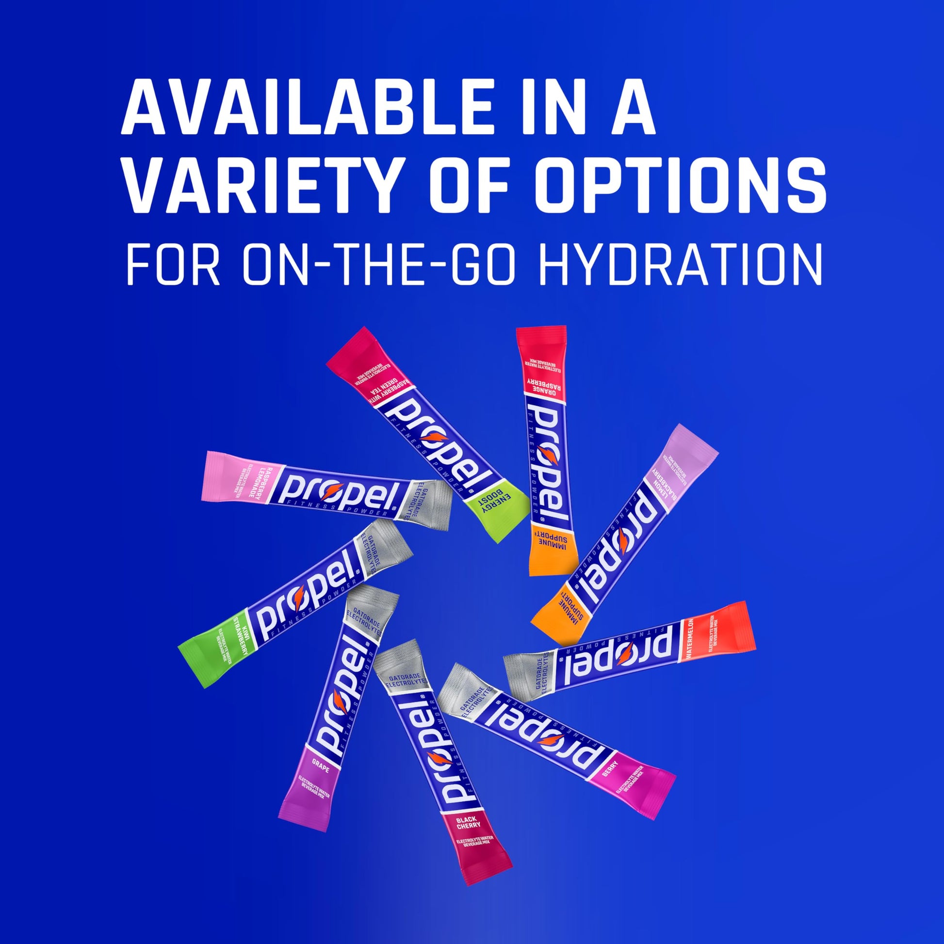 Propel Powder Packets With Electrolytes, Vitamins and No Sugar – product image 5 of 9