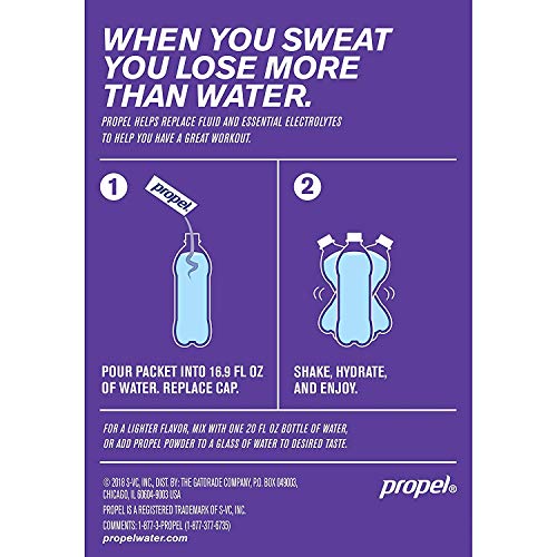 Propel Powder Packets With Electrolytes, Vitamins and No Sugar – product image 9 of 9