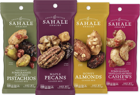 Sahale Snacks Glazed Mixed Nuts Variety Pack, 1.5 oz pouches – product image 1 of 10