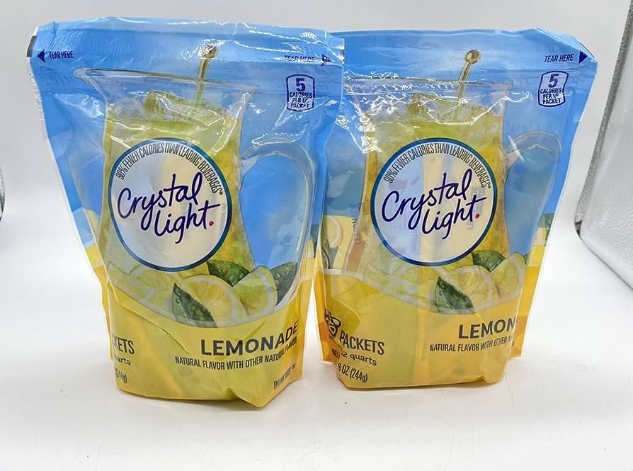 Crystal Light Lemonade Drink Mix, 8.6 oz, 16 ct, Pack of 2 – product image 1 of 1