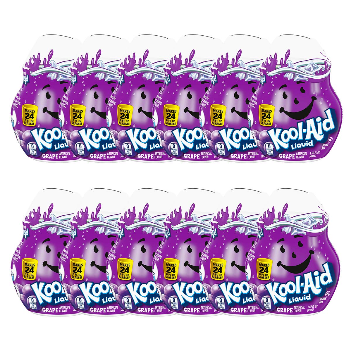 Kool-Aid Liquid Drink Mix, Grape, 1.62 fl oz (Pack of 12) – product image 1 of 8
