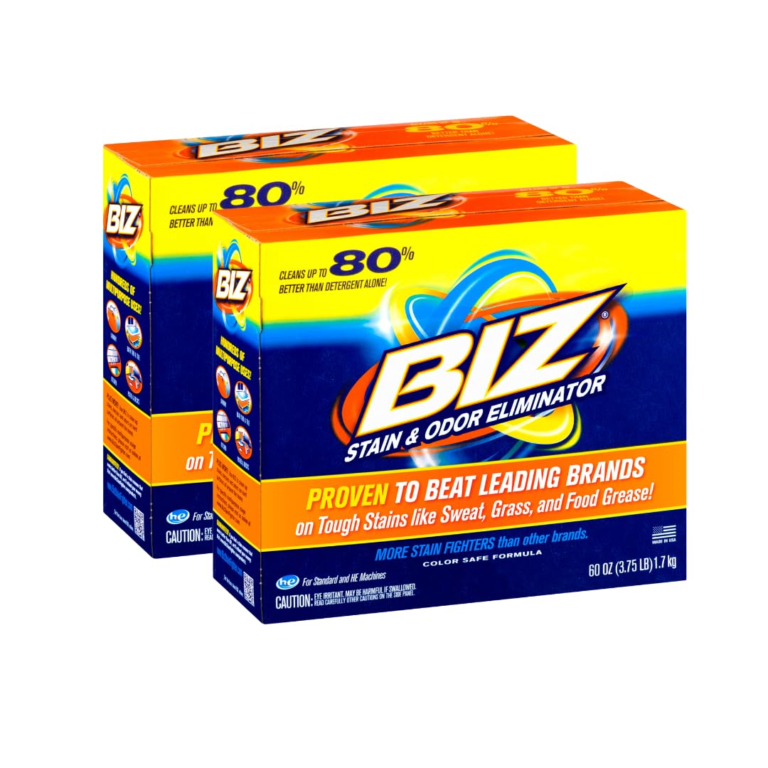 BIZ Laundry Powder Booster, 60 oz, Pack of 2 – product image 1 of 9