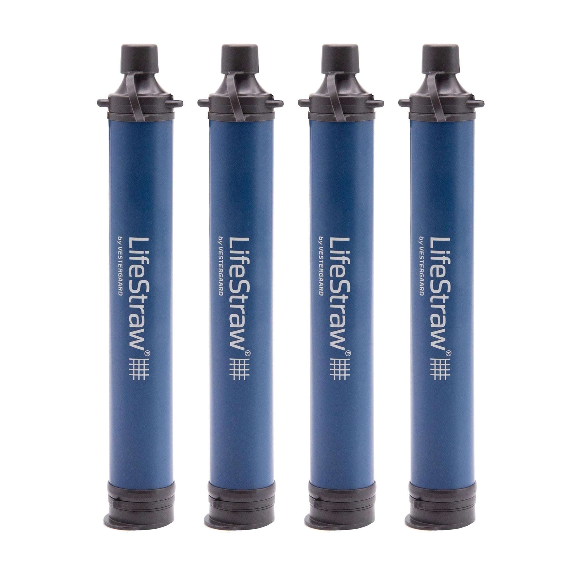 LifeStraw Personal Water Filter for Hiking, Travel and Emergency, Navy, 4 Pack – product image 6 of 10