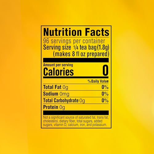 Lipton Unsweetened Family Size Black Tea Bags, 144 Count (Pack of 6) – product image 4 of 10